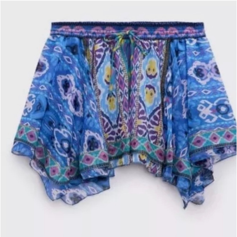 ZARA Skirt of Printed  multicoloured  . Size L .